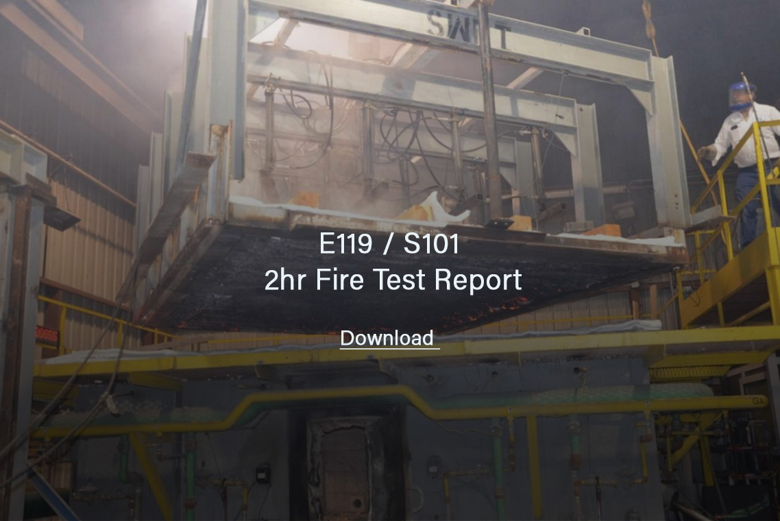 E119 / S101 2hr Fire Test Report